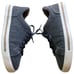 CLARKS Women's Un Maui Lace, gray wool like material w/ white rubber sole
