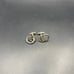 Vintage Signed Cufflinks Interlocking Circles Modernist WEH Walter E 102321@