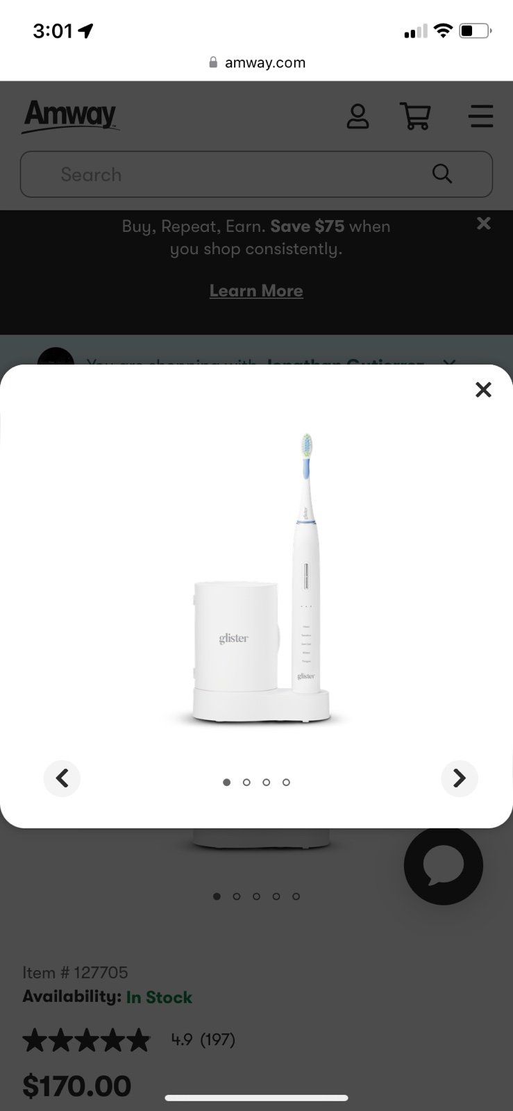Electric toothbrush