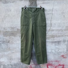 70's US Military Fatigue OG-507 Baker Pants