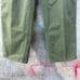 70's US Military Fatigue OG-507 Baker Pants