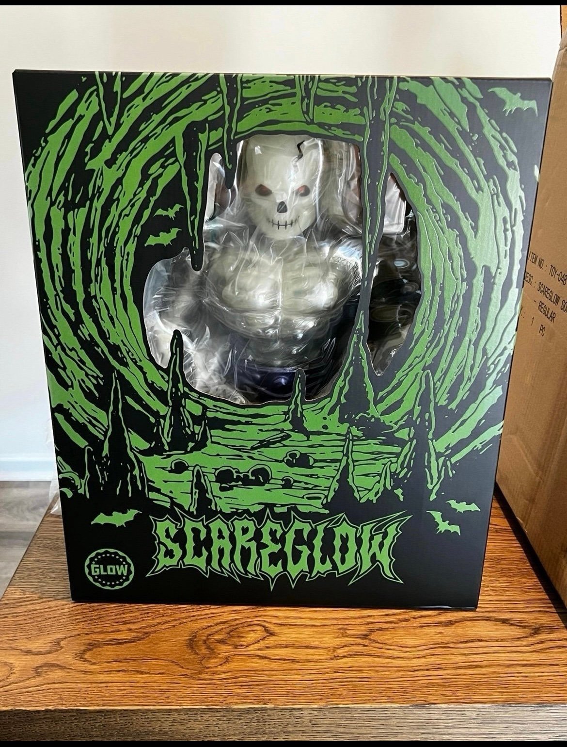 Masters of the universe Mondo exclusive 15 inch Scareglow figure.