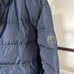 Michael Kors Men's Navy and Brown Puffer Jacket Premium Down
