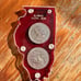rare case illinois 150th Years of Progress medal round set in rare casing