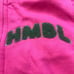 HMBL STAY HMBL Women's Full Zip Skull Hoodie, Women's, Size XS, Pink, Sweatshirt