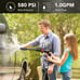 Cordless Pressure Washer High Pressure Cleaner Suitable for Car Washing & Surfac