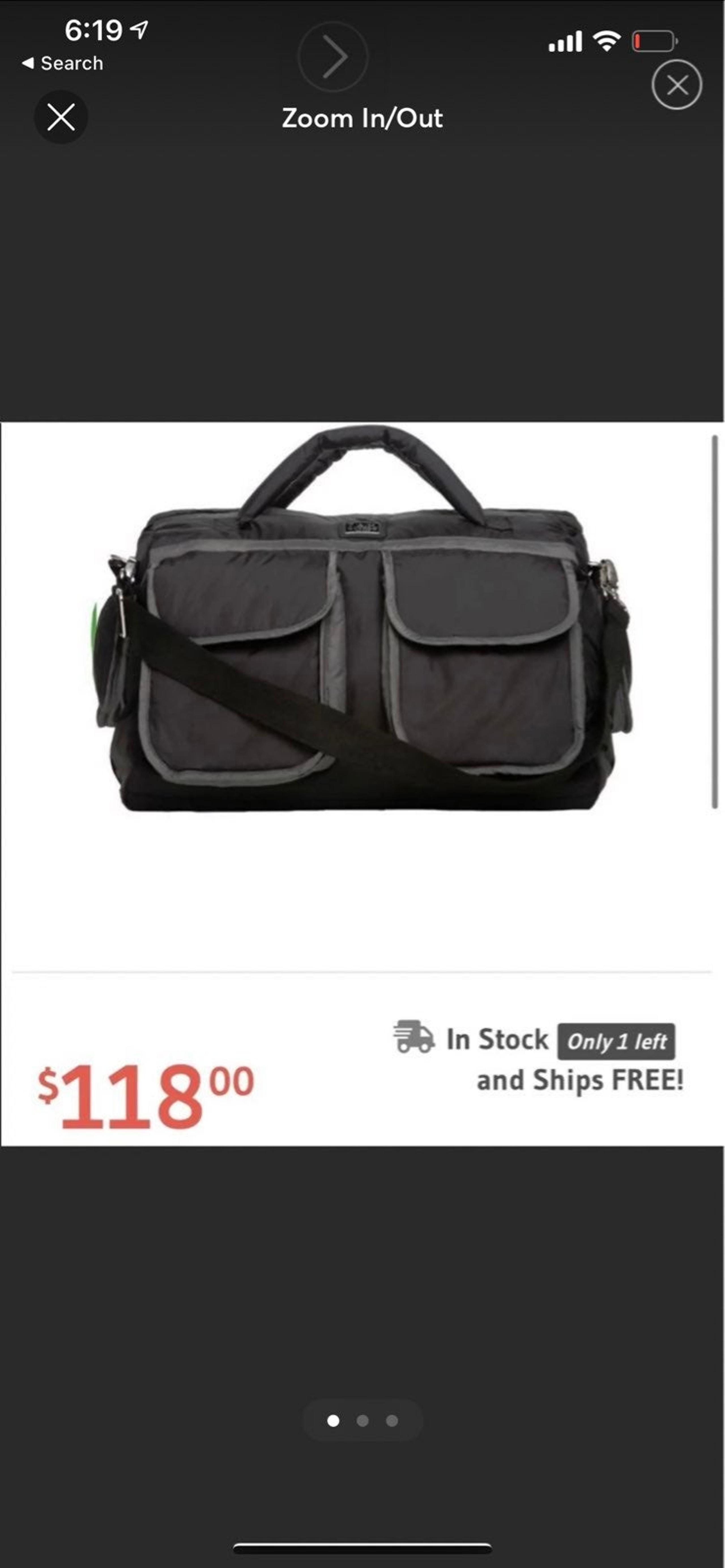 7AM Voyage Diaper Bag New in Package