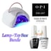OPI Gel Lamp & Top + Strong Base Bundle Kit