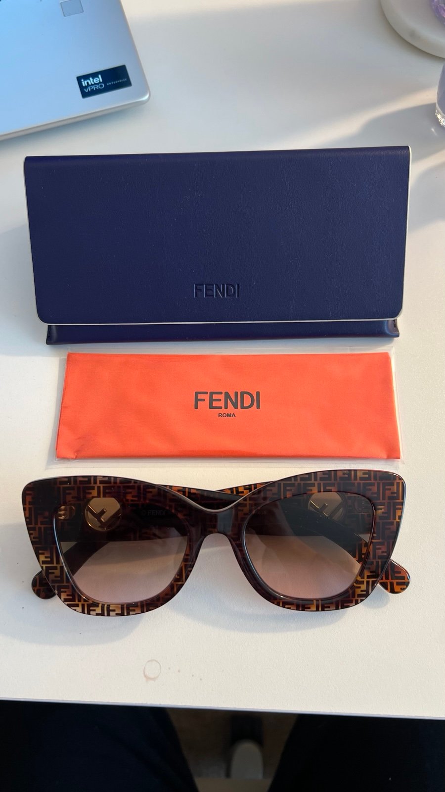 NEW F is Fendi 0327/S Cateye Sunglasses