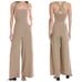 Theory Jumpsuit Linen Blend Brown