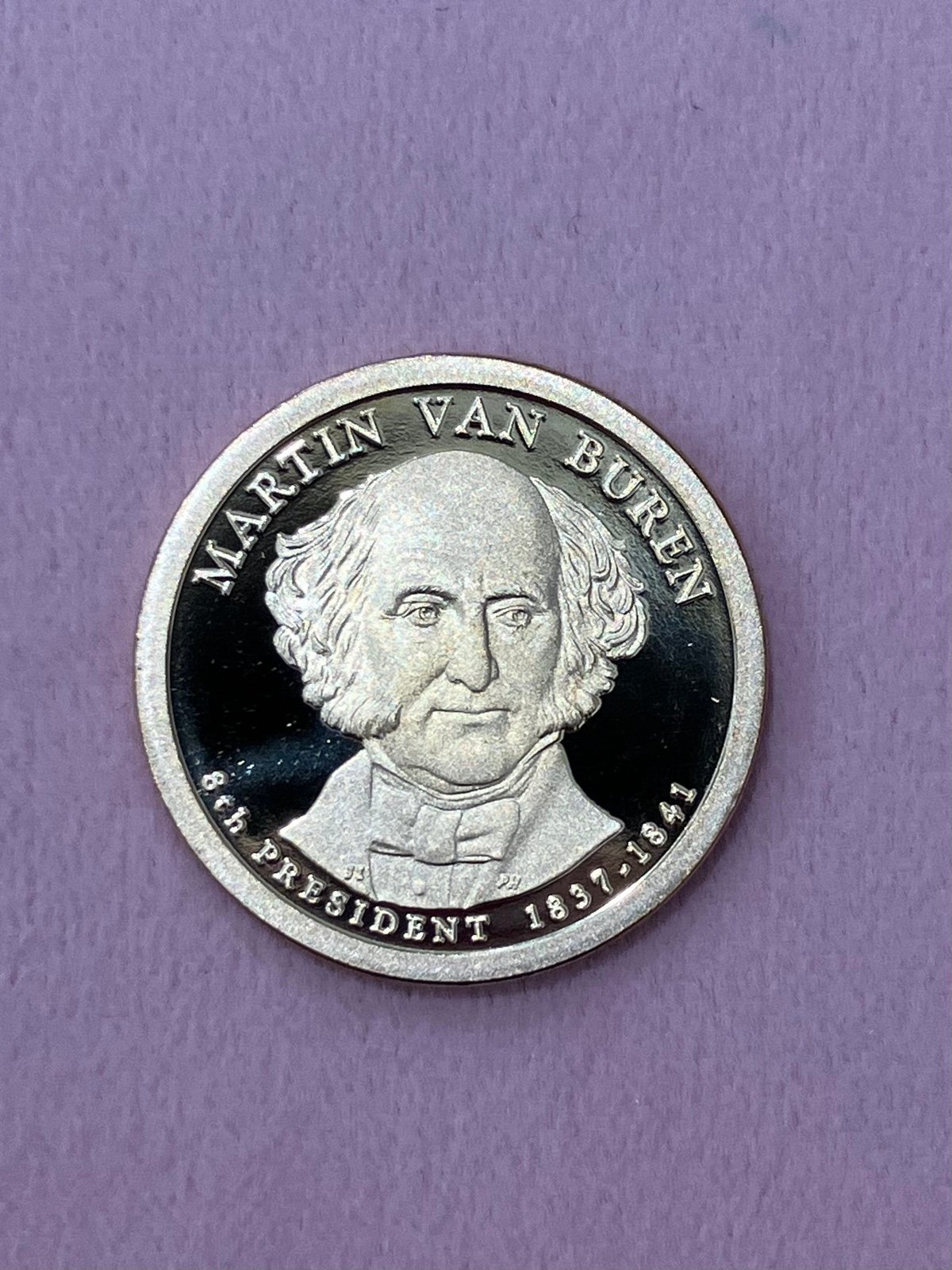 2008 S BU Martin Van Burin 1 presidential dollar US coin! Beauty!