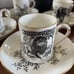 RARE CROWN STAFFORDSHIRE AFRICAN ANIMALS CUP & SAUCER (5)