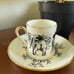 RARE CROWN STAFFORDSHIRE AFRICAN ANIMALS CUP & SAUCER (5)