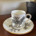 RARE CROWN STAFFORDSHIRE AFRICAN ANIMALS CUP & SAUCER (5)