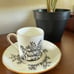 RARE CROWN STAFFORDSHIRE AFRICAN ANIMALS CUP & SAUCER (5)