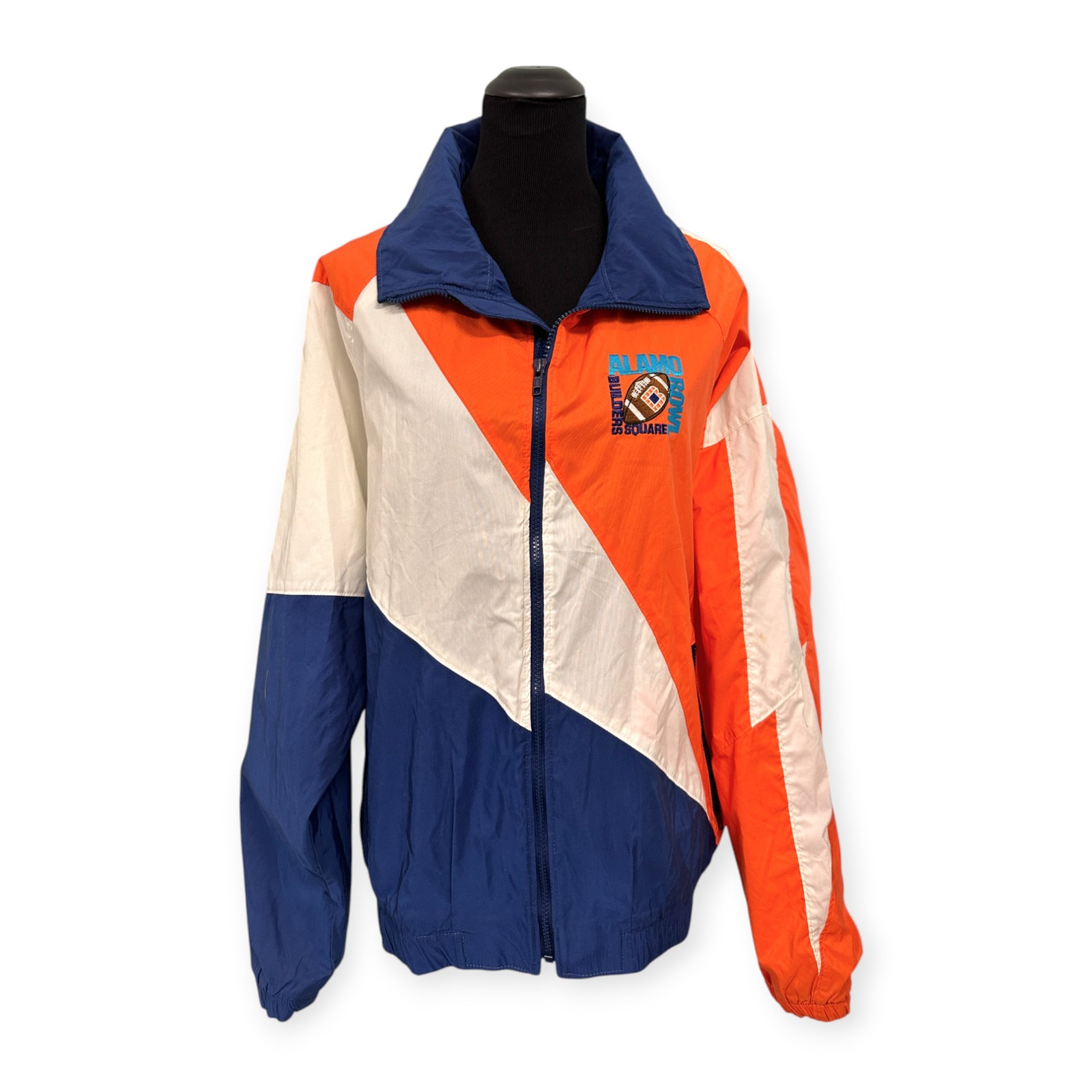 VINTAGE '93-'97 NCAA College Football ALAMO BOWL Windbreaker Jacket - Size L