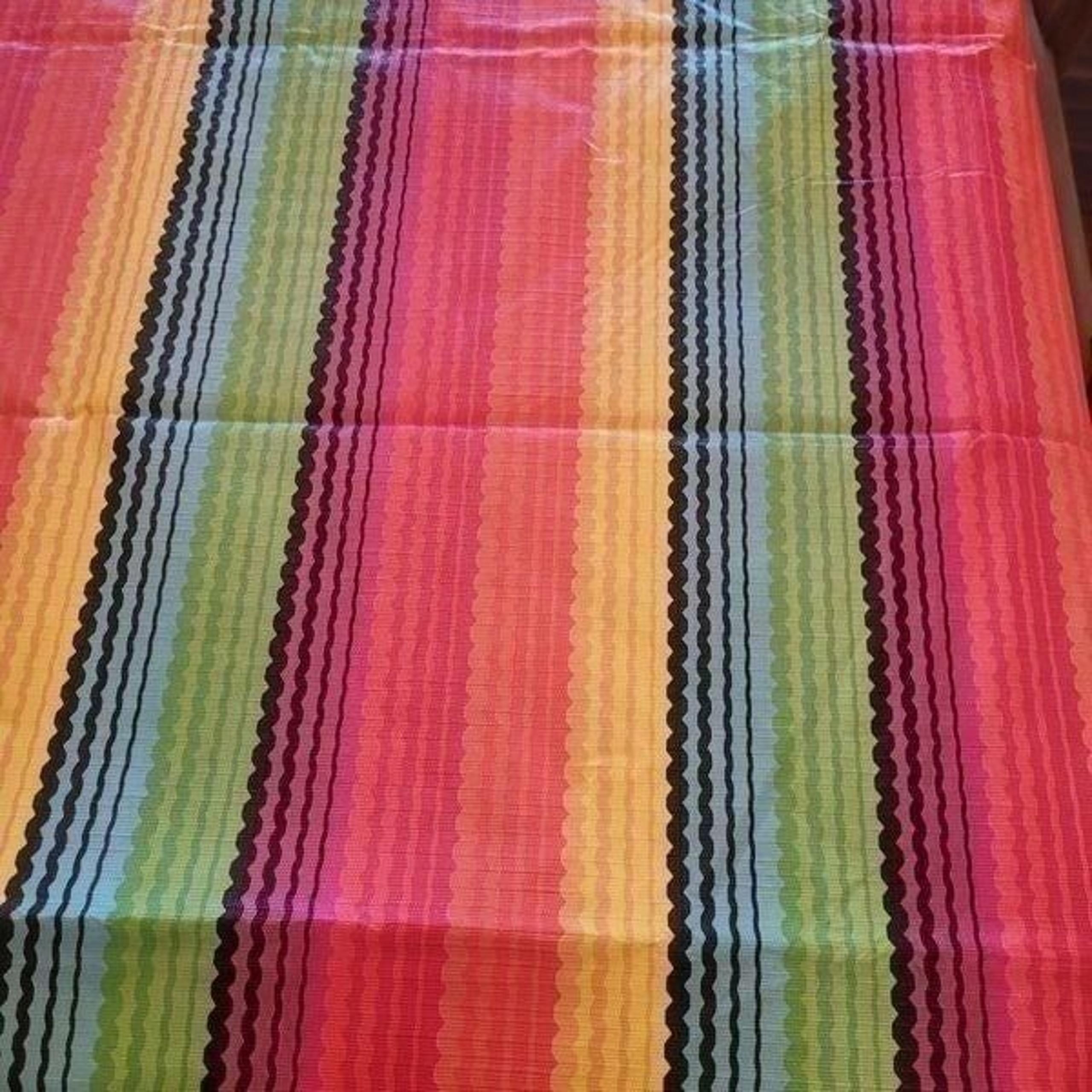 Amscan Festive Cinco de Mayo Party Flannel-Backed Vinyl Table Cover NEW NWOT