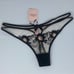 Agent Provocateur Janie Black Peach Thong NWT