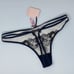 Agent Provocateur Janie Black Peach Thong NWT