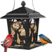 Kingsyard Metal Bird Feeder for Outdoor Hanging - Unique Design Wild Bird Hopper