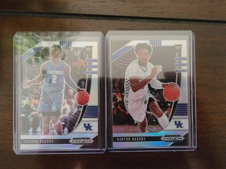2020-21 Prizm Draft Picks Ashton Hagans Silver RC Lot