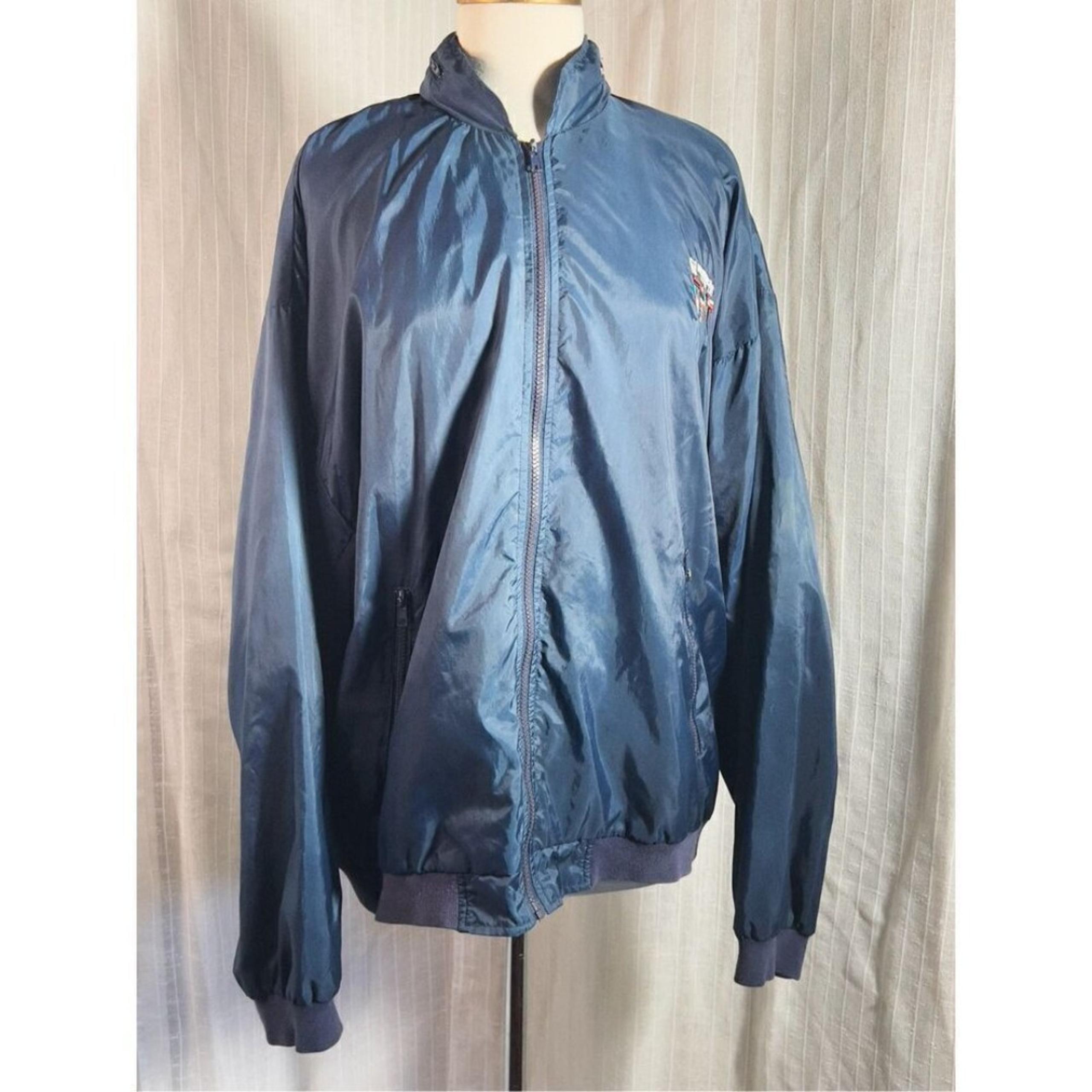 Y2k Men's Norwegian Cruiseline Windbreaker Jacket - Size L