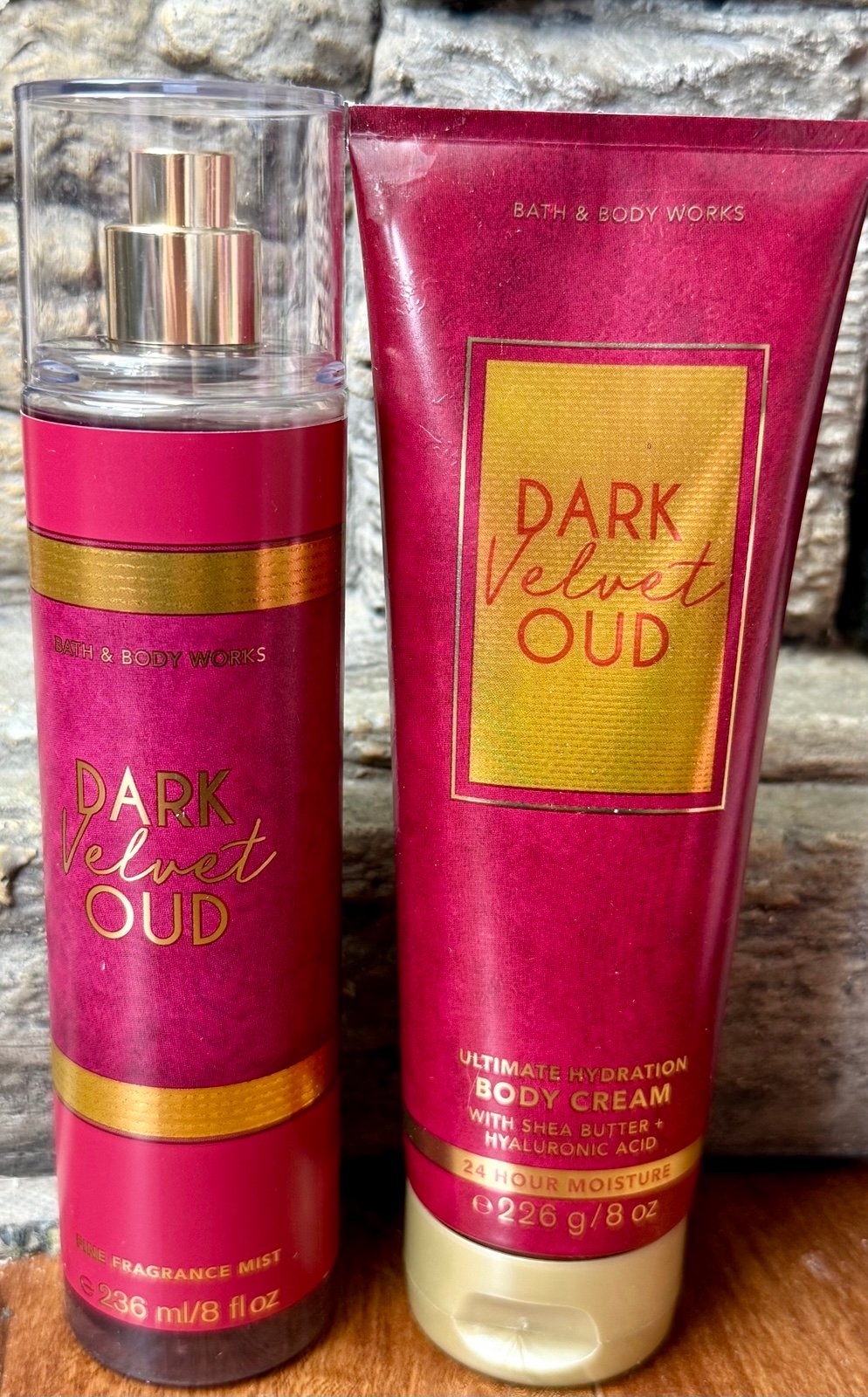 Dark Velvet Oud BBW Rare Cream Fine Fragrance Mist New bath and body works