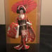 Japanese Geisha Doll in Plastic Case (New)