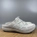 Dansko Hayleigh Suede Light Grey Slip On Mules Clogs Womens EU 39 US 8.5-9