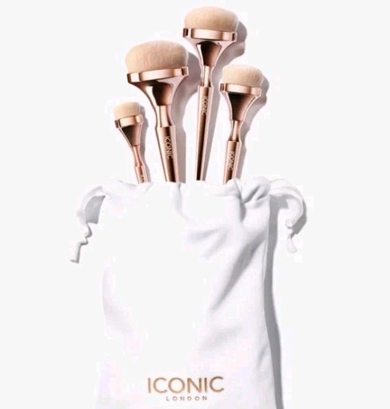 ICONIC London HD Blend Base Set (4 pcs) New In Bag Amazing Quality