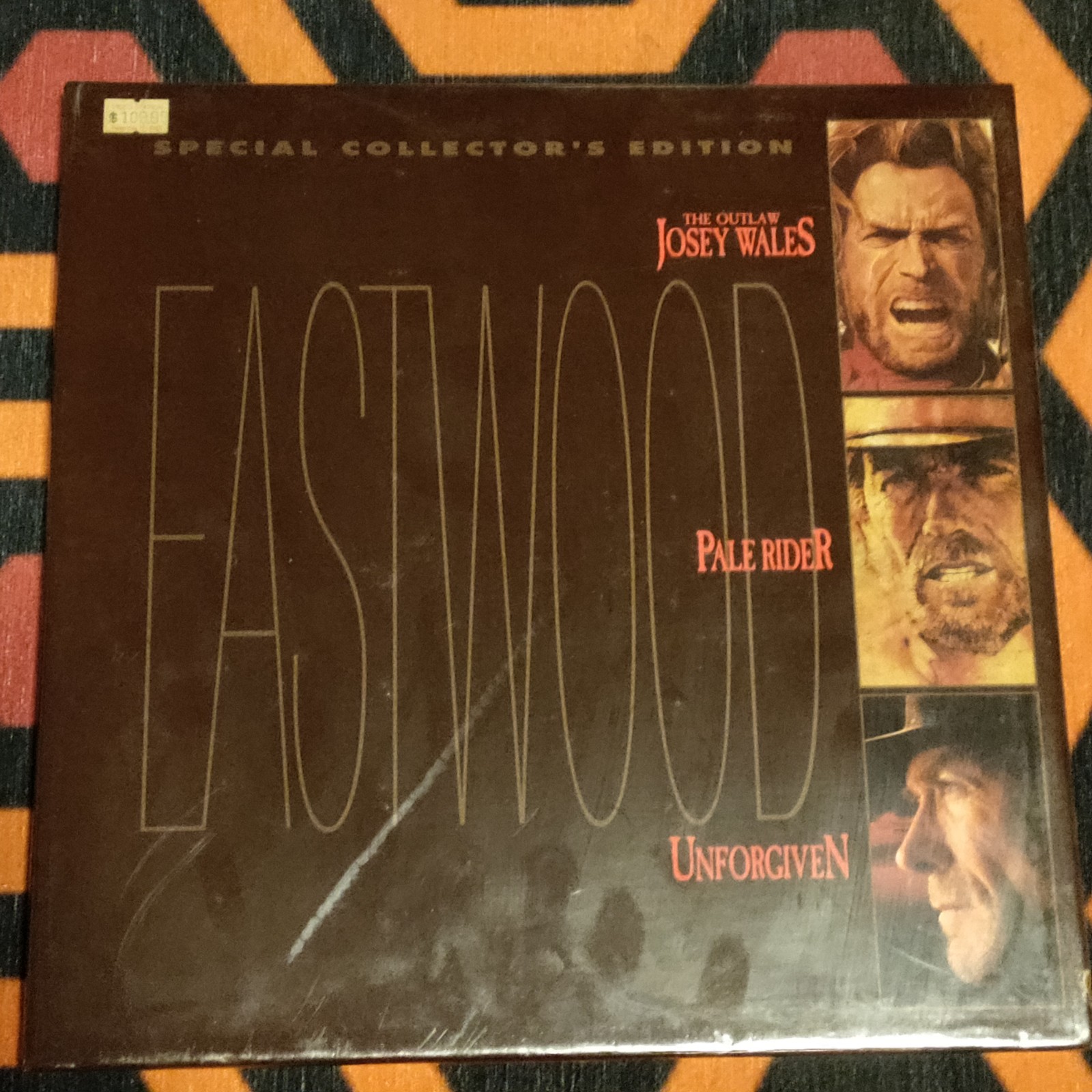 Sealed New Eastwood Special Collector's Edition Laserdisc Laser Disc LD Box Set