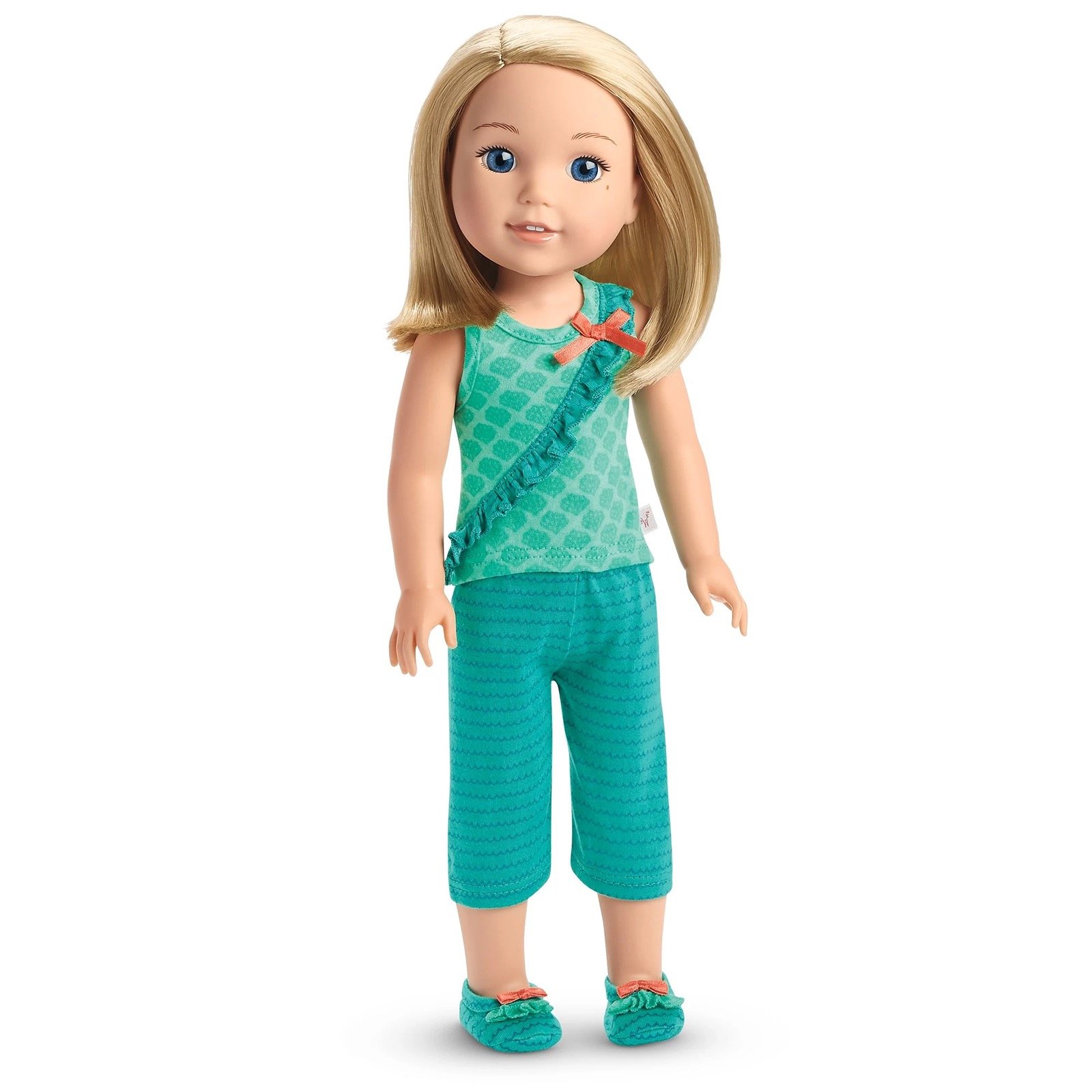 American Girl Wellie Wishers Welliewishers Stripes & Scales PJs Pajamas NIB
