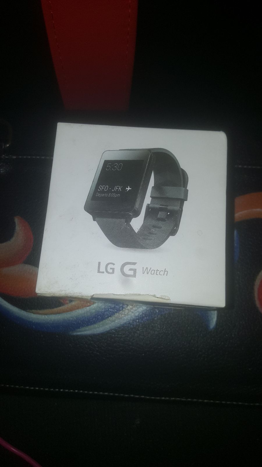 LG watch W100 Black Android Smartwatch