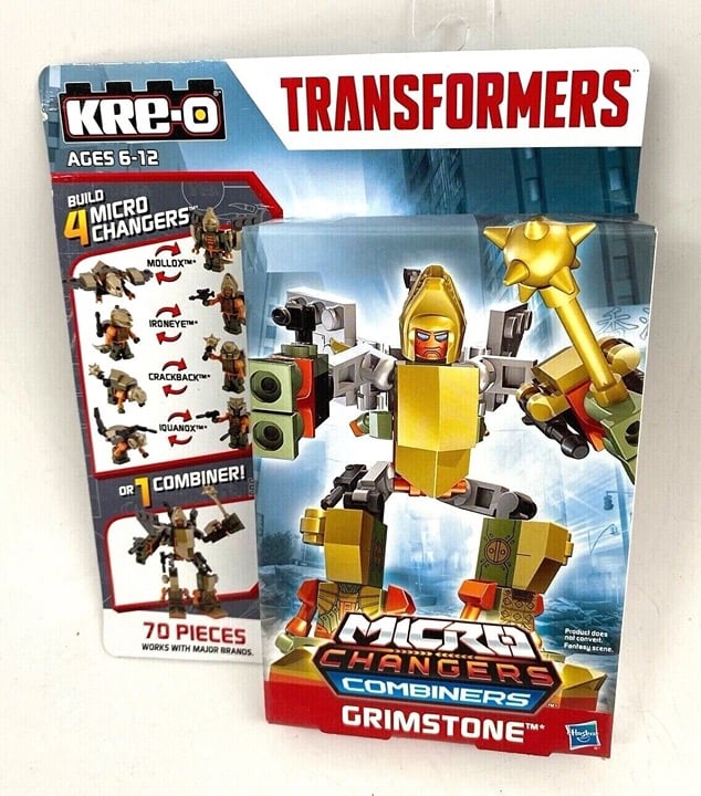 KRE-O Transformers Grimstone Micro Changers Combiners A7827 NEW