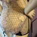 Womens Ladies Victorias Secret Black White Lace Strappy Merry Widow Chemise