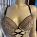 Womens Ladies Victorias Secret Black White Lace Strappy Merry Widow Chemise