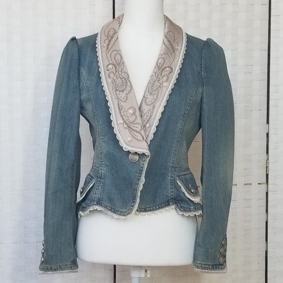 Zio Songzio Classy Denim Jacket
