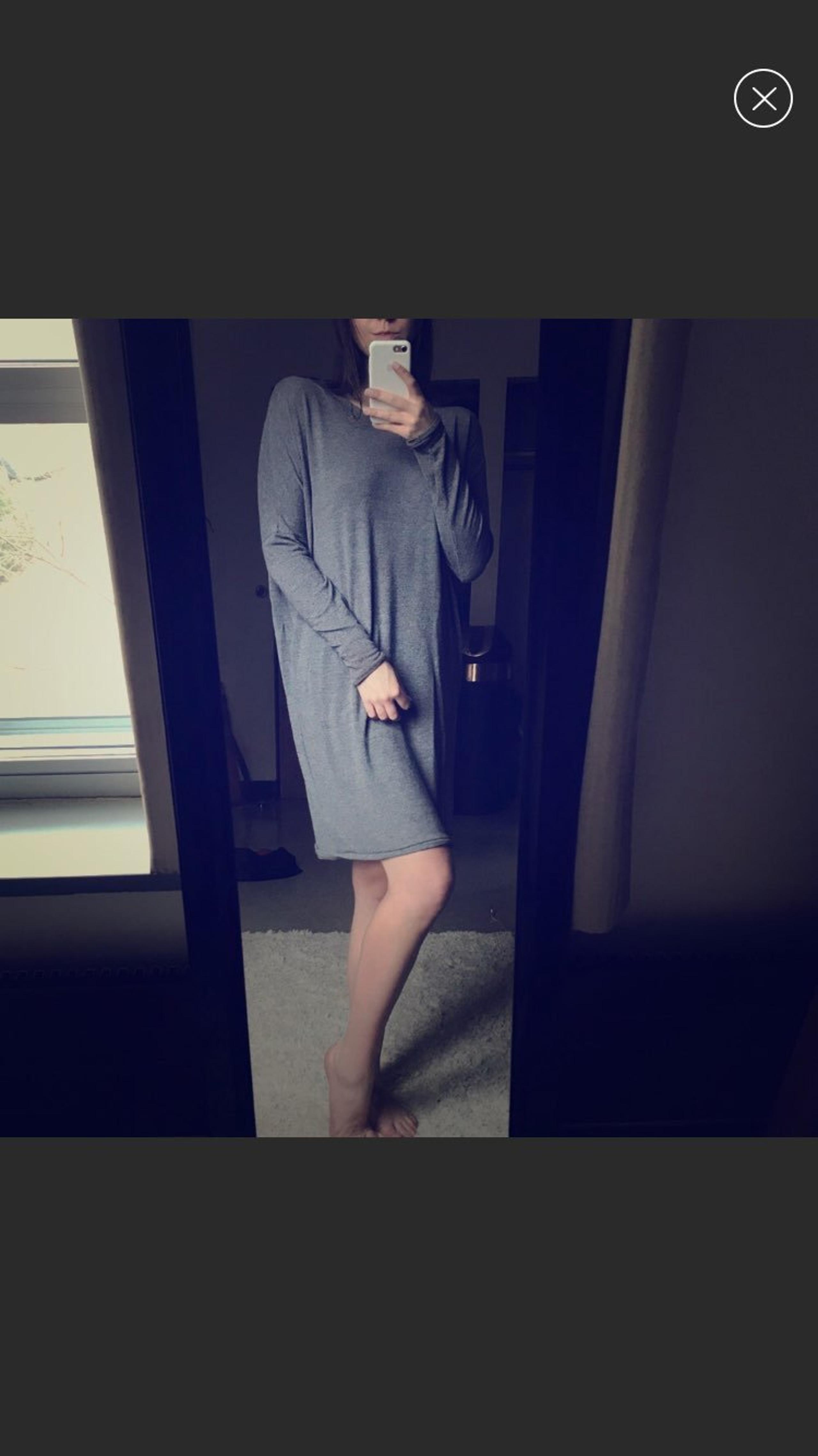 UO Grey Knit Shift Dress