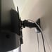 TV with mount