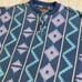 Vtg Roper Shirt Mens XL Western Aztec Tribal Southwestern Long Sleeve Henley