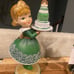 Martha Stewart St Patrick's Day Nutcracker and Irish Girl with Cake