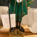 Martha Stewart St Patrick's Day Nutcracker and Irish Girl with Cake