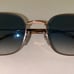 Ray-Ban RB 3706 Sunglasses (Blue lenses/Gold Frames)