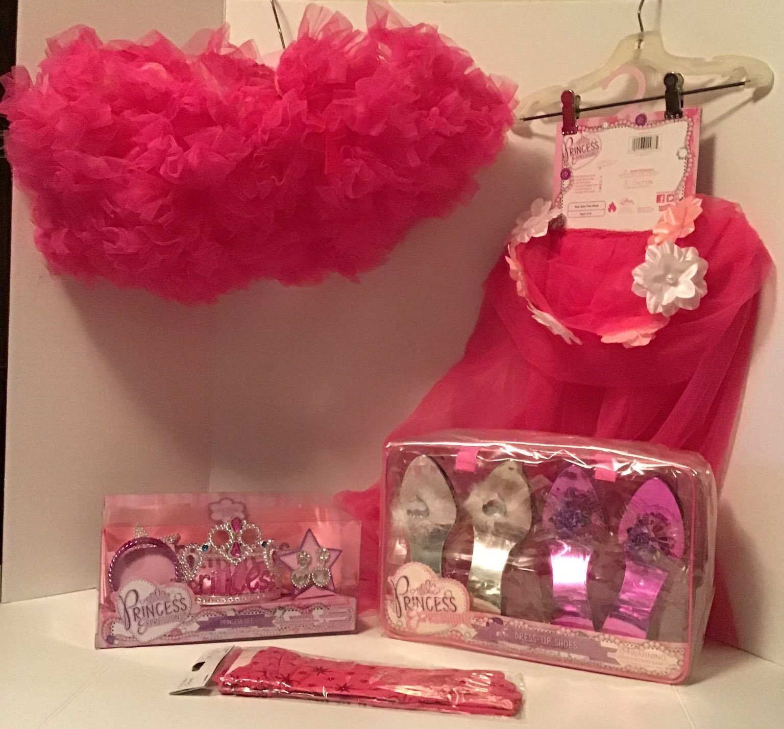 Princess Dress Up Role Play Costume Set