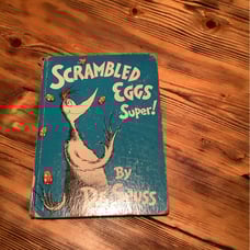 Recently banned Dr Seuss Scrambled Eggs Super