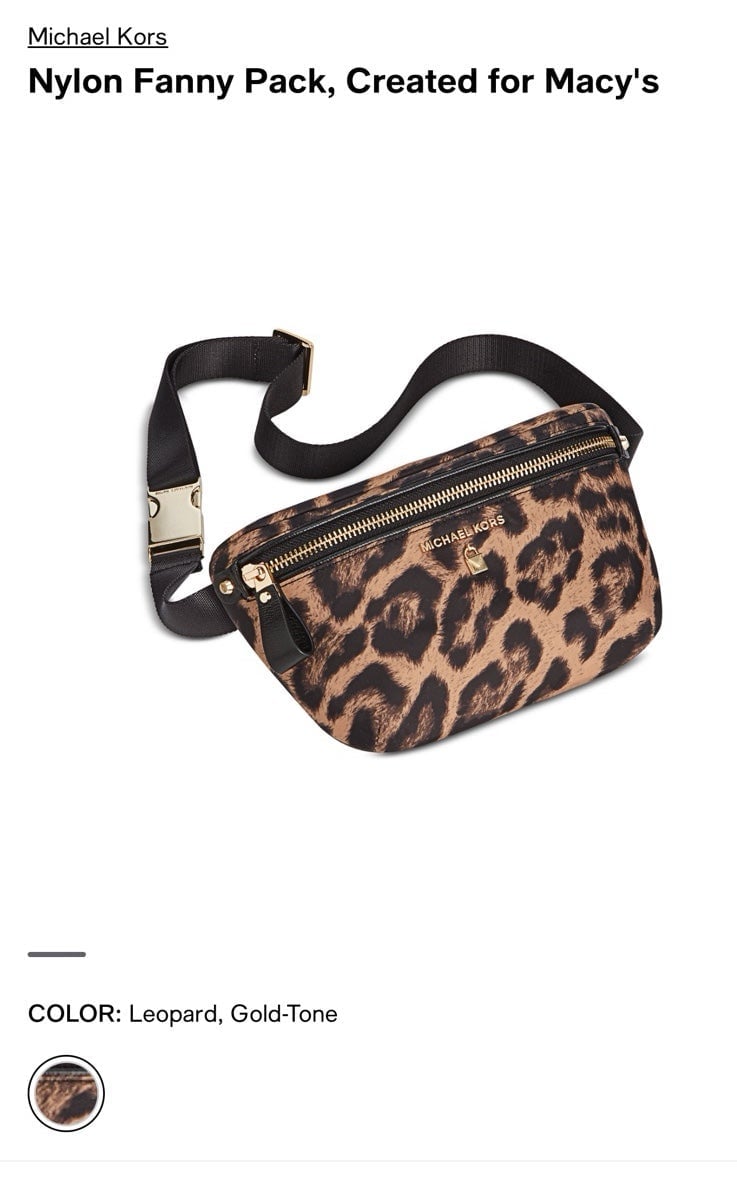 mk fanny pack