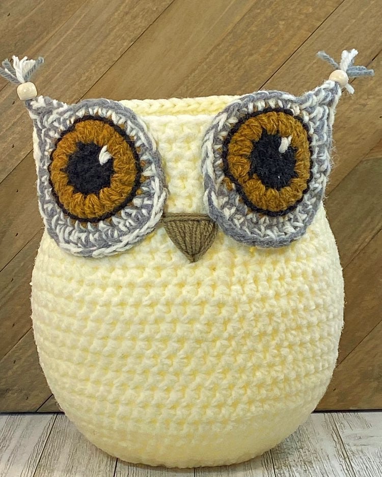 Handmade Owl Basket
