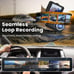 1080P Full HD Dash Camera for Cars, Dashcam with 3-inch LCD Display