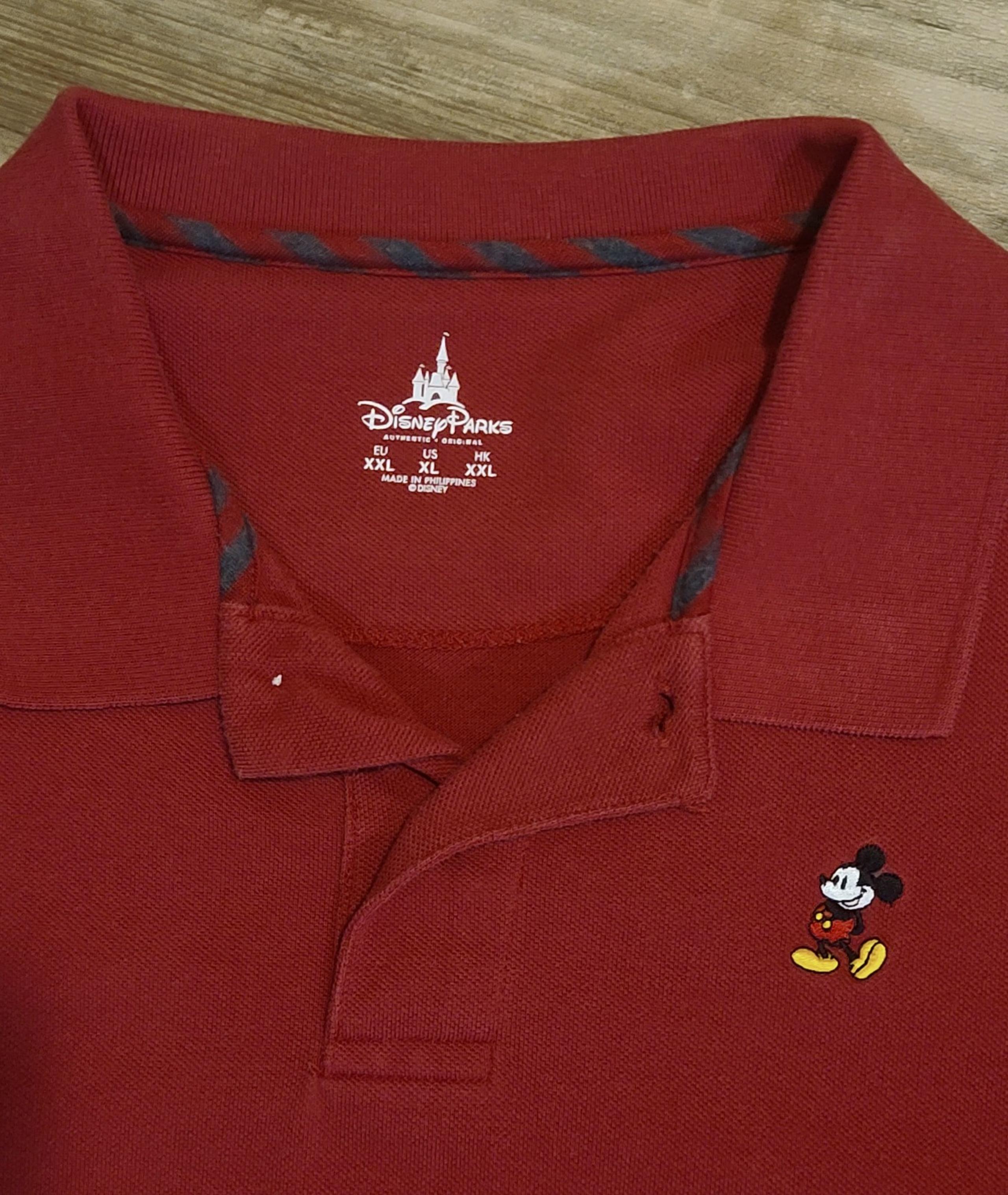 Disney Parks mens polo shirt Mickey Mouse size XXL
