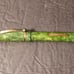 VINTAGE STANDARD GREEN MARBLE FOUNTAIN PEN 14k GOLD NIB